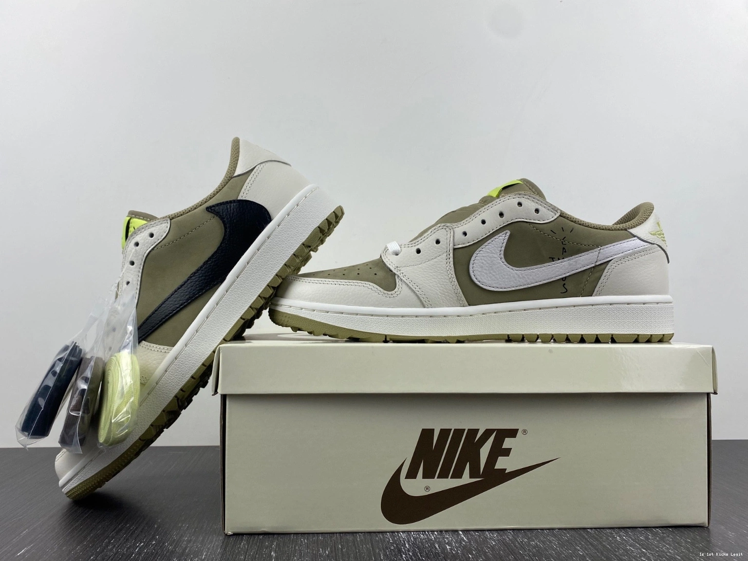 Retro Neutral Jordan Olive FZ3124-200 Scott Golf 1 Travis Low 0130